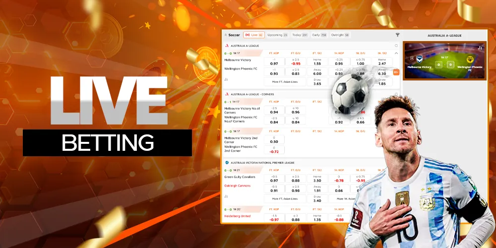 Real-time sports betting